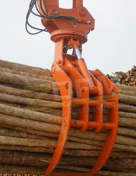 上海挖机木材抓斗